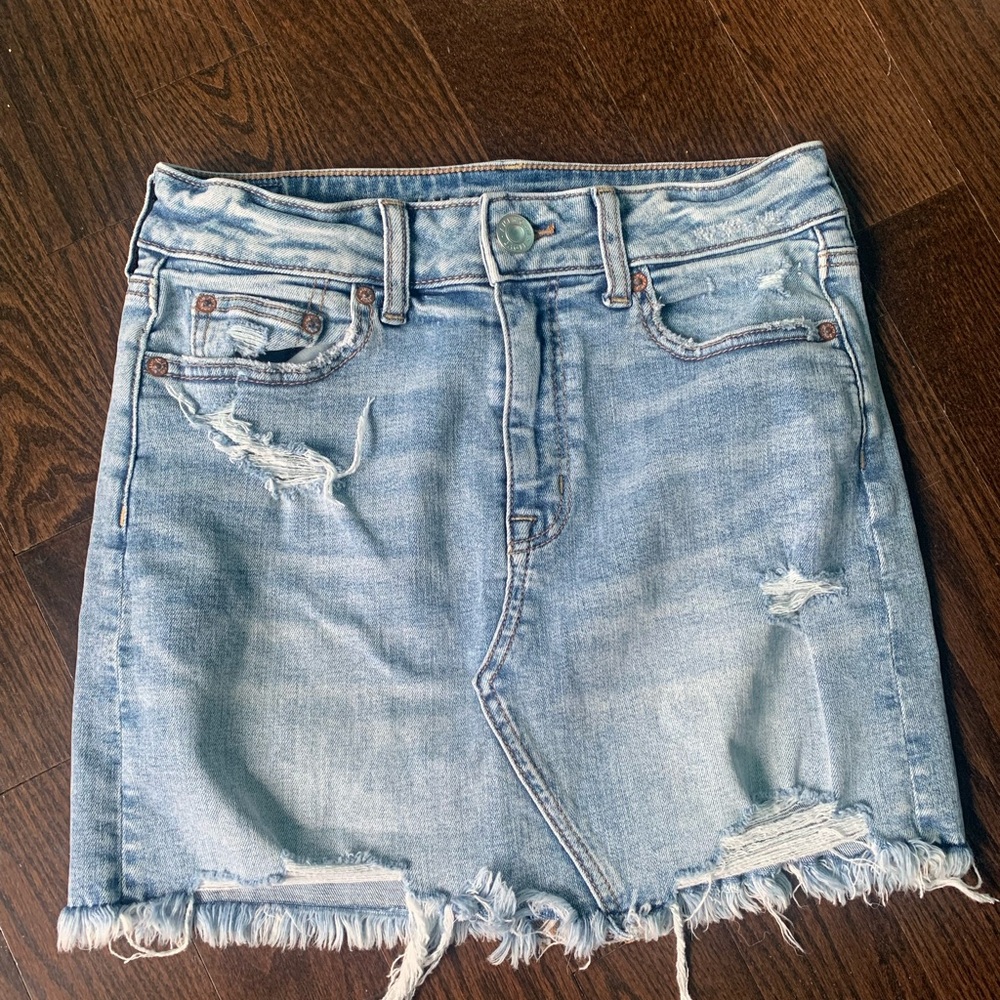Denim skirt American Eagle